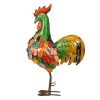 Handmade Upcycled Cockerel Statue