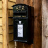black gr post box