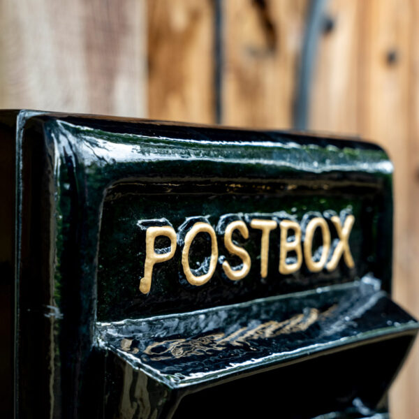 Black Post Box