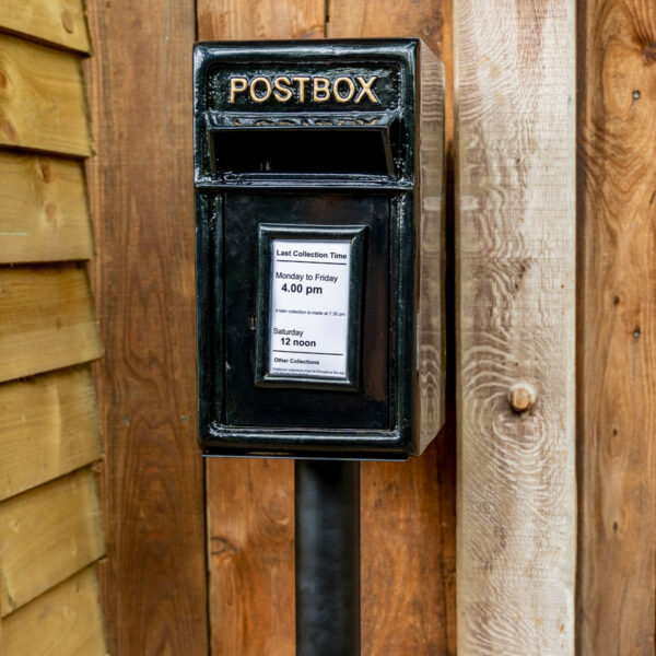 Black Post Box