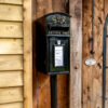 black gr post box