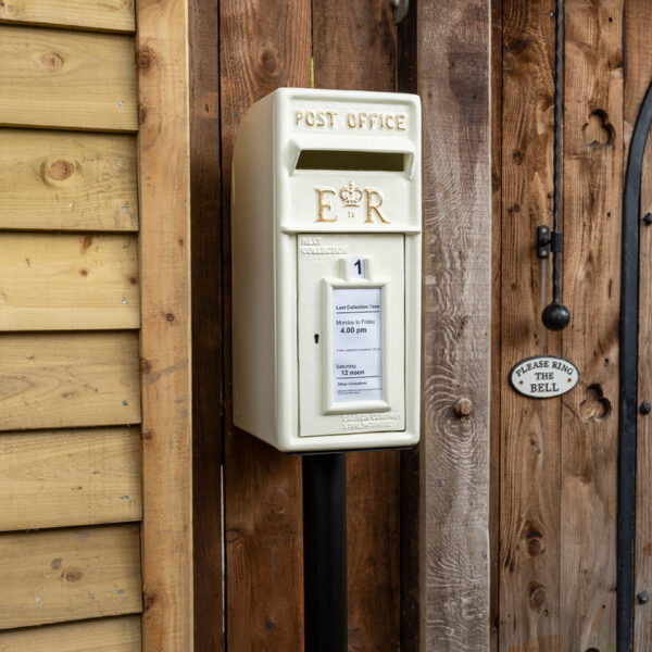 White ER Post Box