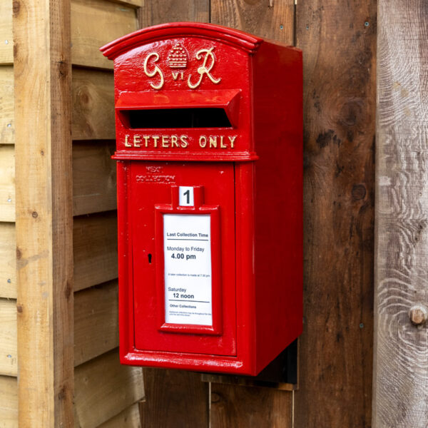 Red GR Post Box