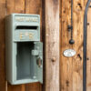 French Grey ER Wall Mounted Post Box