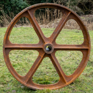 Cast Iron Shepherds Hut Wheel 24 Inches