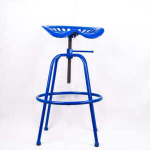 Blue Tractor Stool