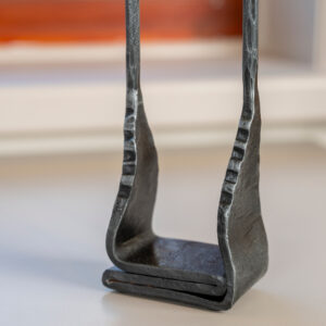 Hand Forged Double Candle Stick Holder