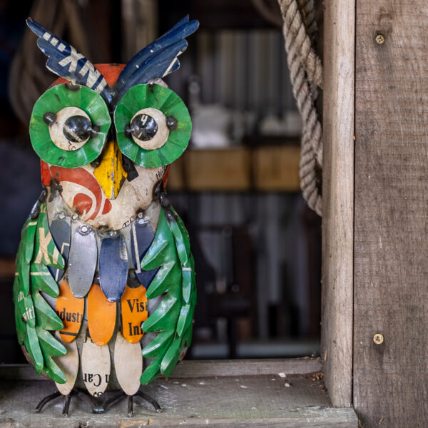 Large Owl Garden Ornament