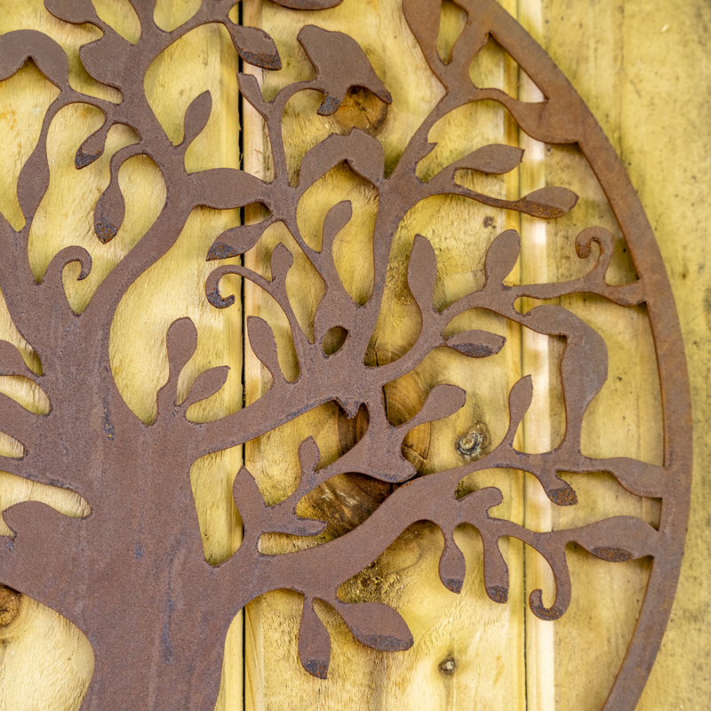 Small Rustic Tree Of Life Wall Art Metal | Forge & Foundry