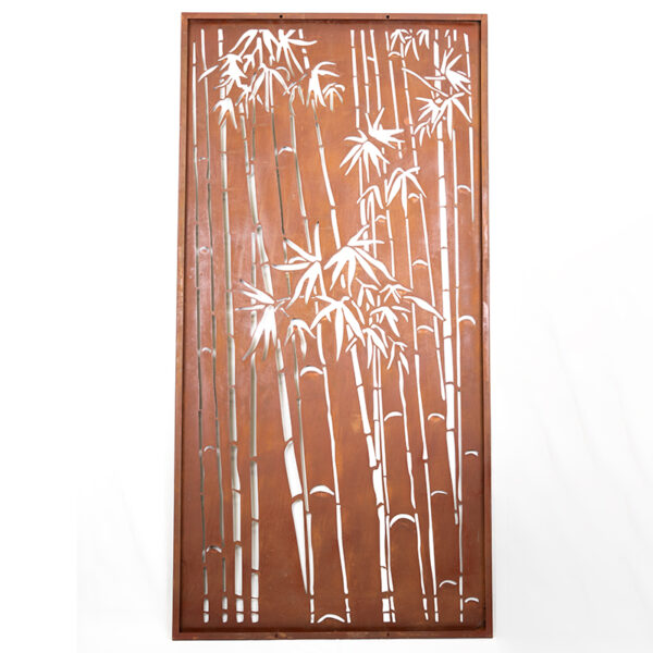 Bamboo Design Garden Screen Wall Art