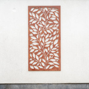 Leaves Design Garden Screen Wall Art