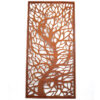 Single Tree Design Garden Screen Wall Art Back