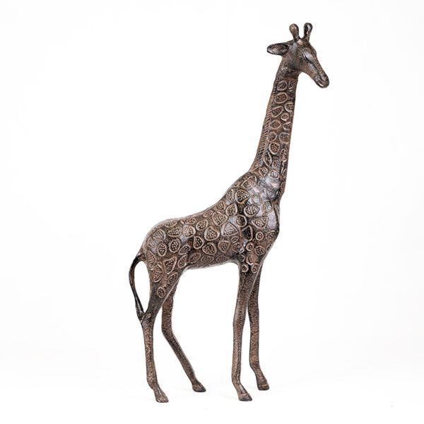 Metal Giraffe Ornament / Small Giraffe Sculpture