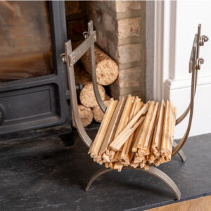 Metal Kindling Holder