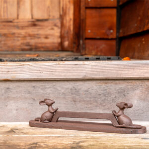 Cast Iron Mice Boot Scraper