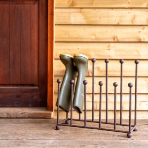 Rectangular Metal Welly Boot Rack